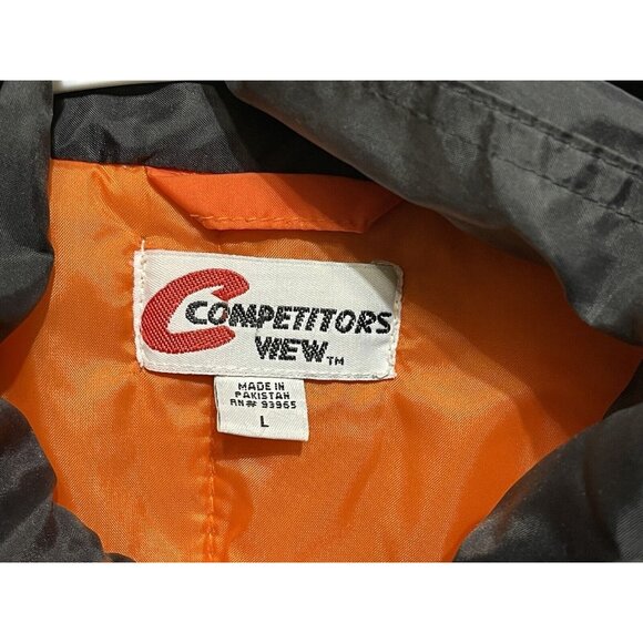 Vtg Competitors View • Tony Stewart • Puffer Coat Jacket | Men's Size Large - Picture 4 of 11